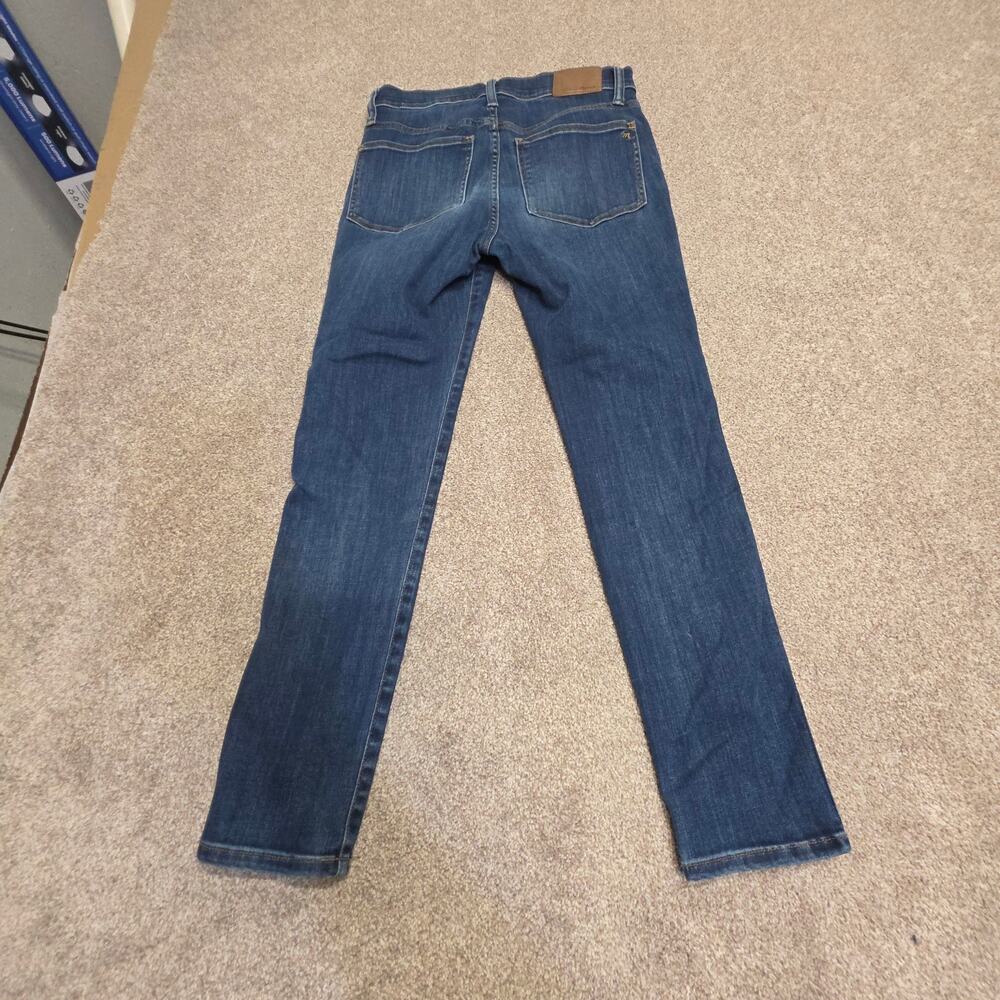 Madewell 10" High Rise Skinny Jeans Womens size 27 Petite Dark wash indigo